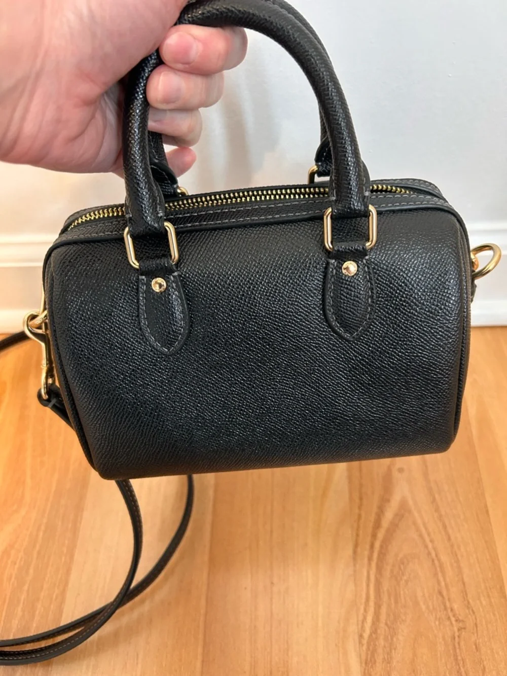 Coach Black Mini Rowan Handbag - Picture 3 of 5